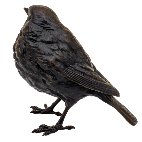 Richard Cooper Bronze Birds Collection Robin Standing