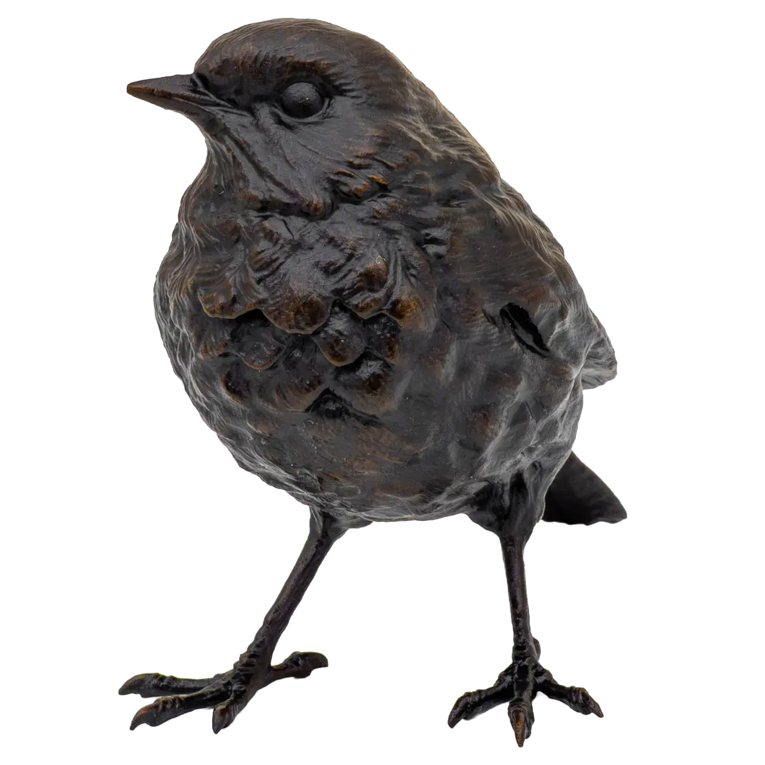 Richard Cooper Bronze Birds Collection Robin Standing