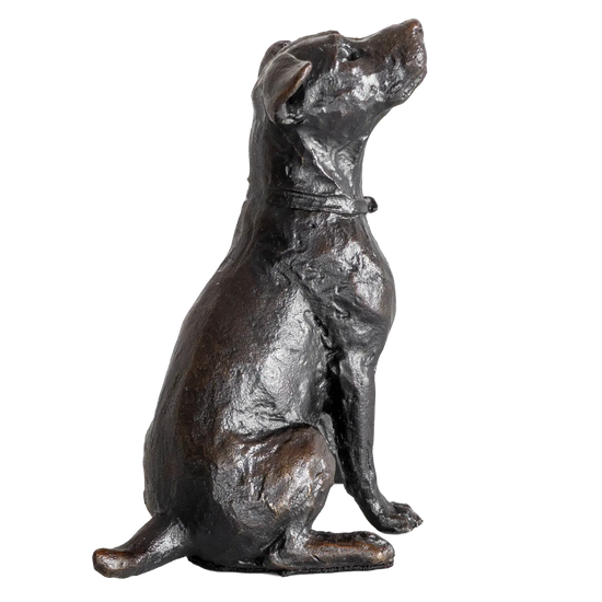 Richard Cooper Limited Edition Bronze Sitting Jack Russell Figurine