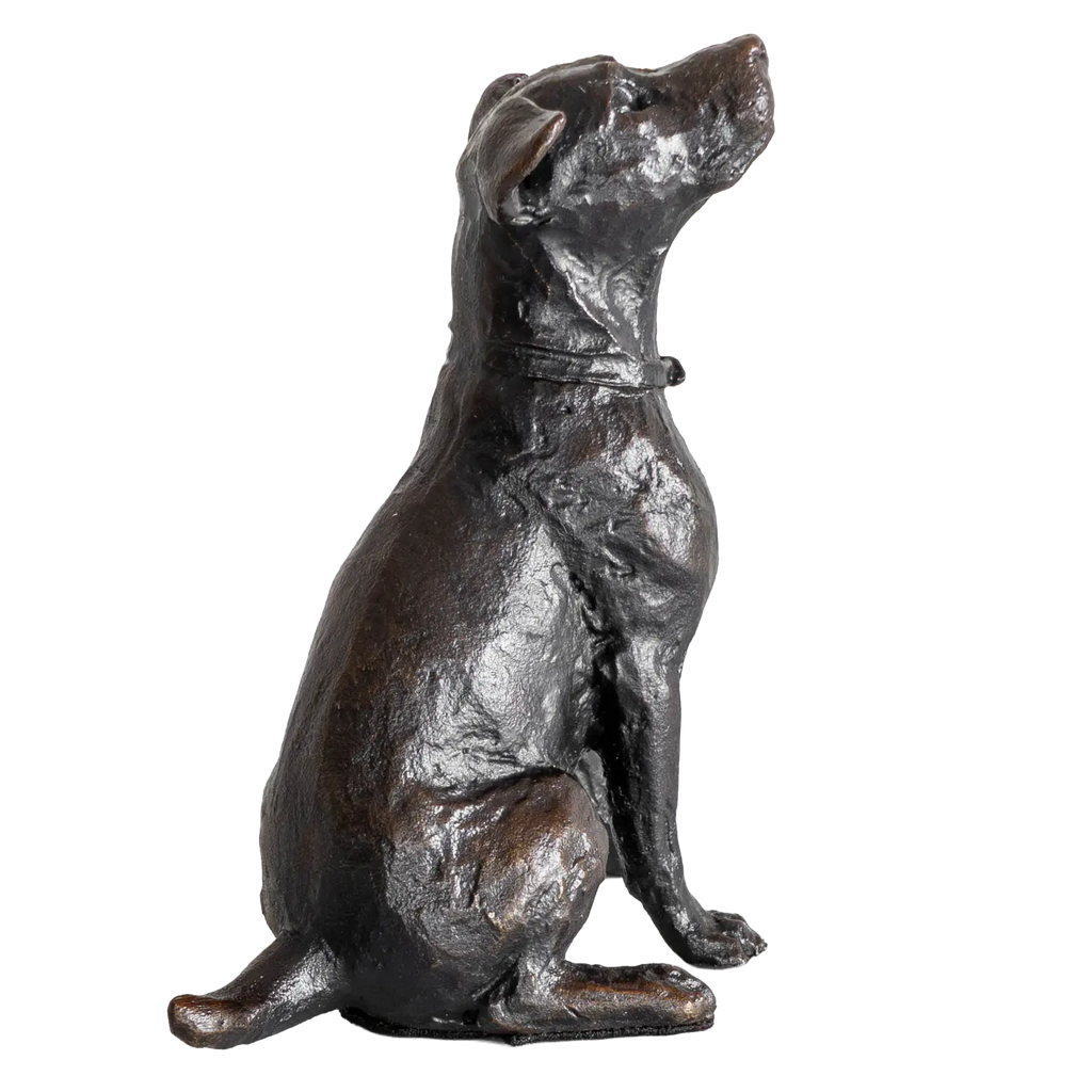 Richard Cooper Limited Edition Bronze Sitting Jack Russell Figurine