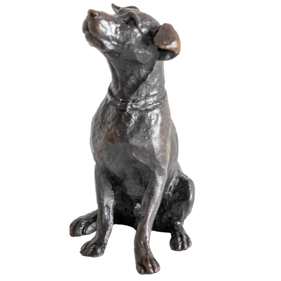Richard Cooper Limited Edition Bronze Sitting Jack Russell Figurine