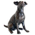 Richard Cooper Limited Edition Bronze Sitting Jack Russell Figurine