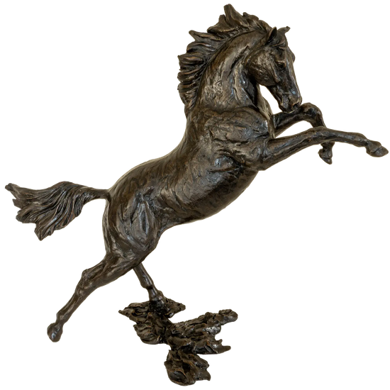 Richard Cooper Bronze Horses Collection Sky Figurine