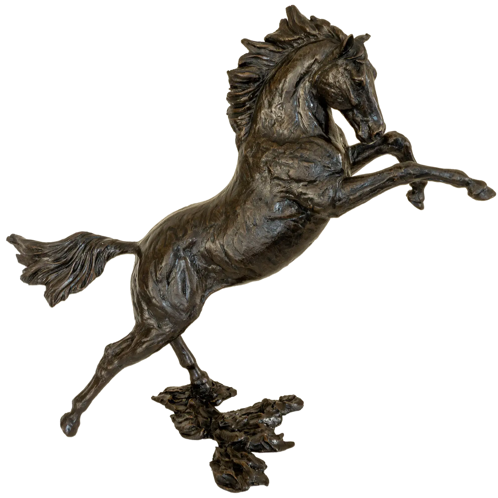 Richard Cooper Bronze Horses Collection Sky Figurine