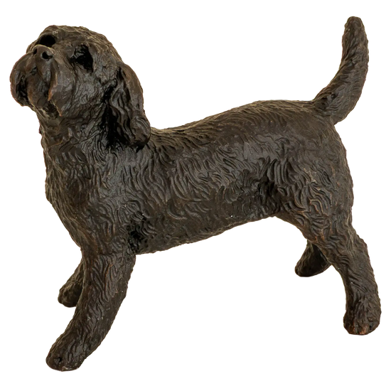 Richard Cooper Bronze Dogs Collection Cockapoo Standing