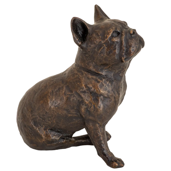 Richard Cooper Bronze Dogs Collection Small French Bull Dog Figurine