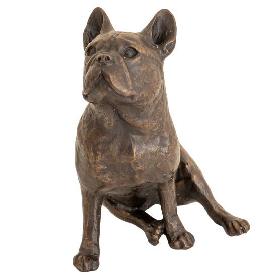 Richard Cooper Bronze Dogs Collection Small French Bull Dog Figurine