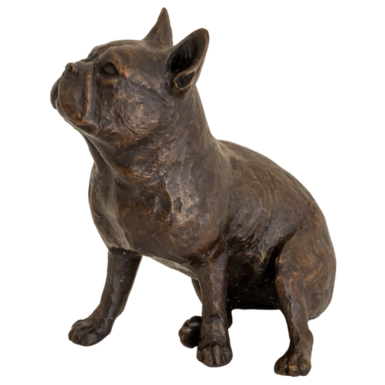 Richard Cooper Bronze Dogs Collection Small French Bull Dog Figurine