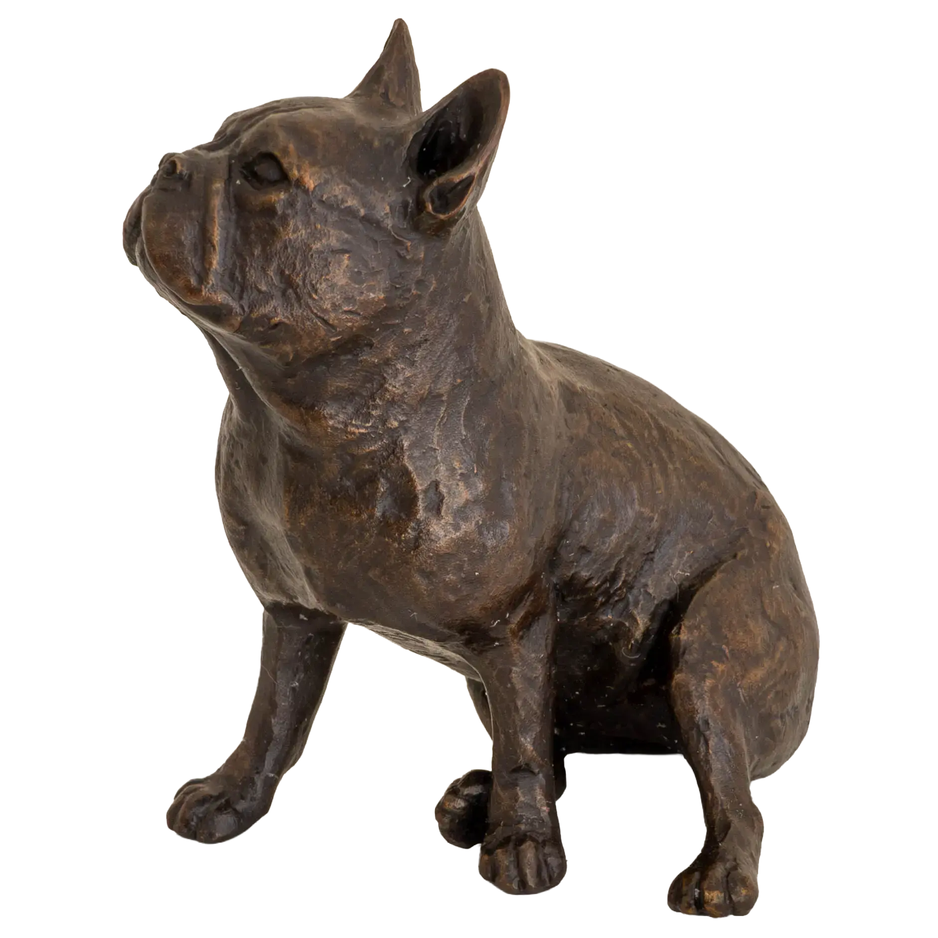 Richard Cooper Bronze Dogs Collection Small French Bull Dog Figurine