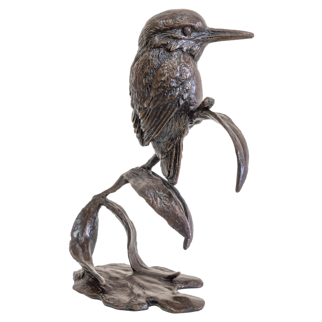 Richard Cooper Bronze Birds Collection Small Kingfisher Figurine
