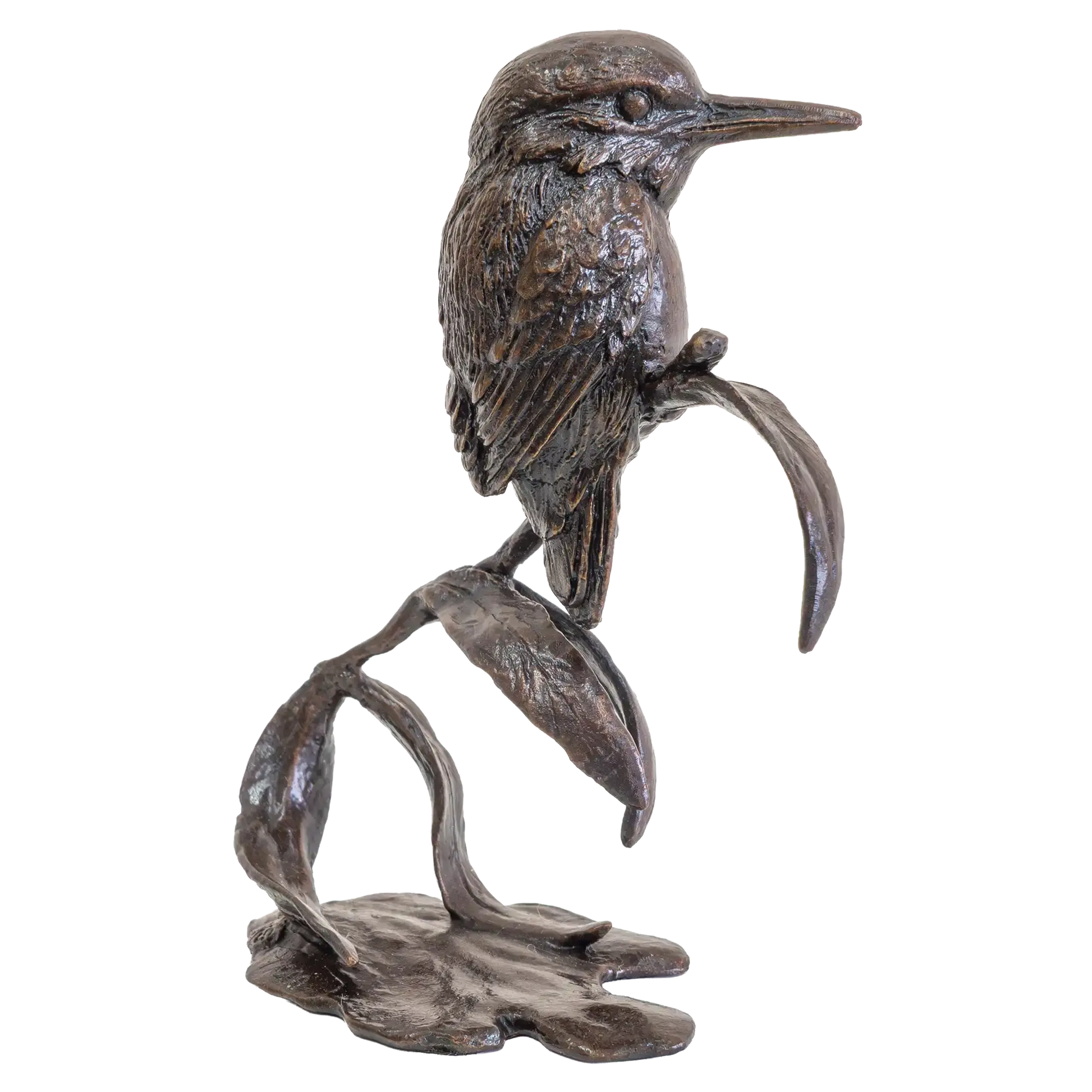 Richard Cooper Bronze Birds Collection Small Kingfisher Figurine