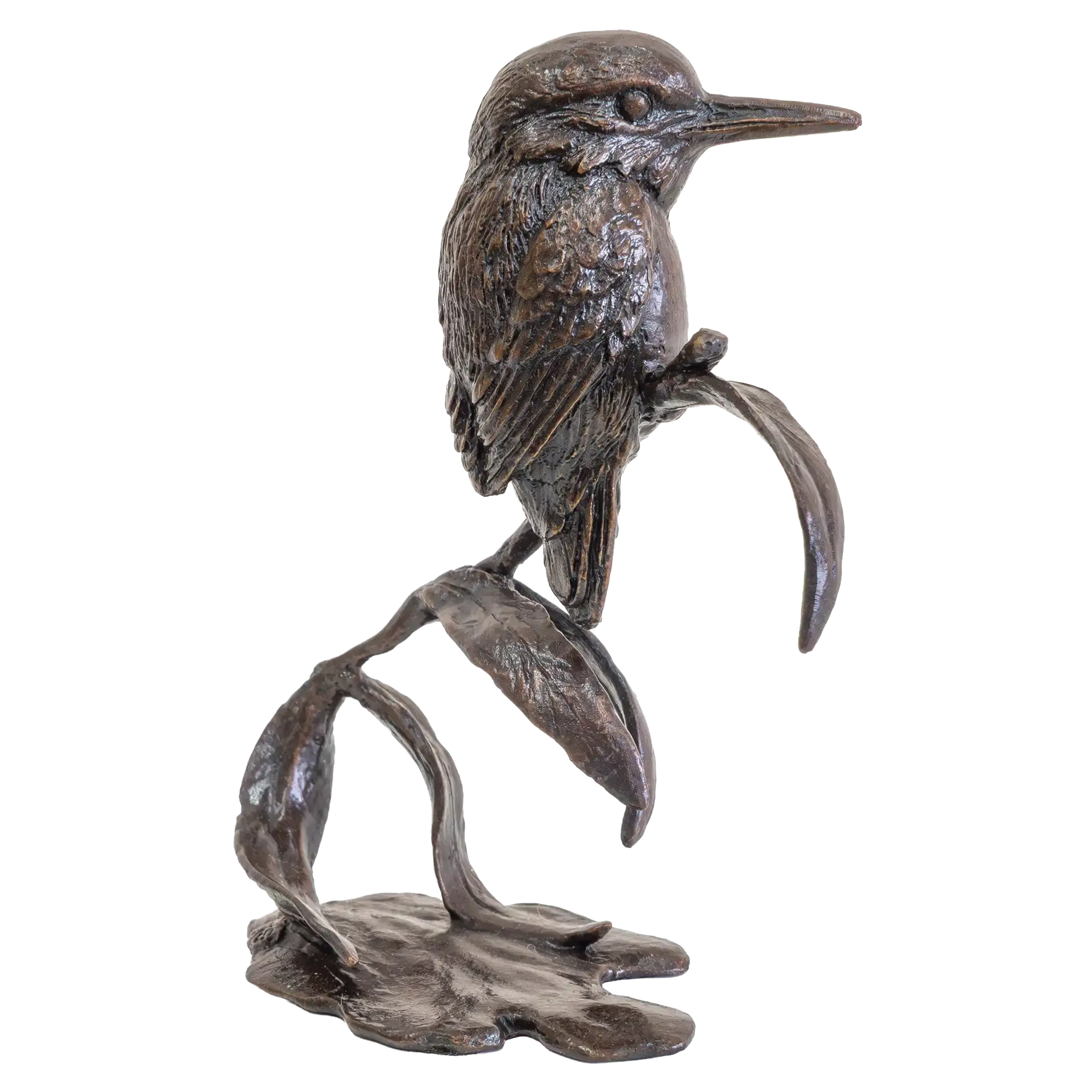 Richard Cooper Bronze Birds Collection Small Kingfisher Figurine