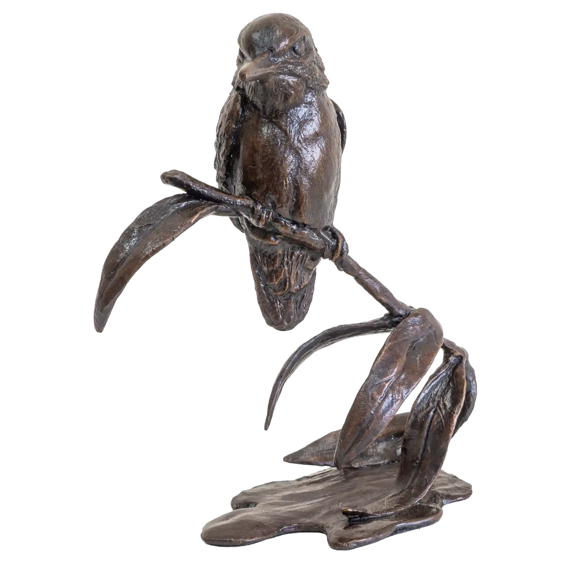 Richard Cooper Bronze Birds Collection Small Kingfisher Figurine