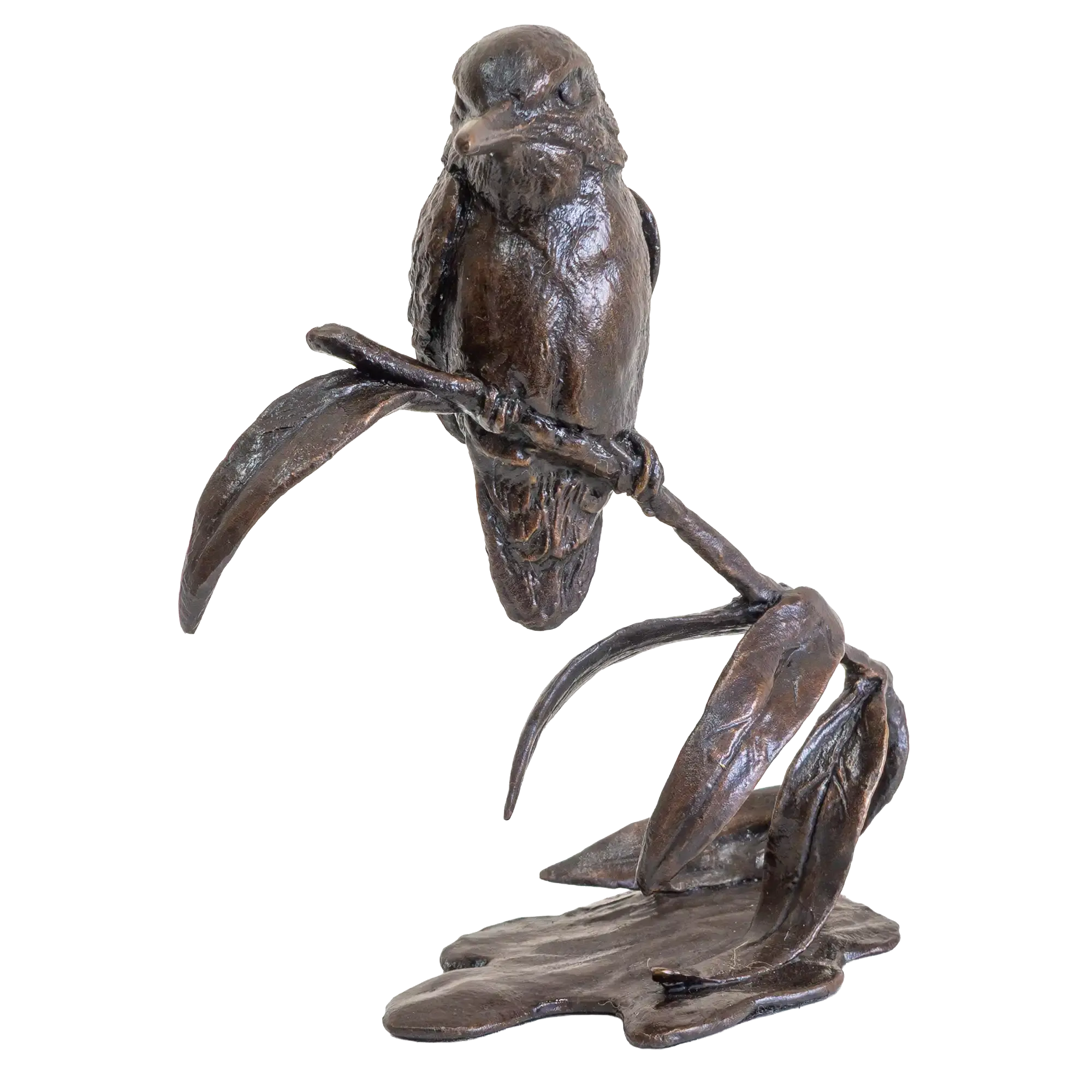 Richard Cooper Bronze Birds Collection Small Kingfisher Figurine