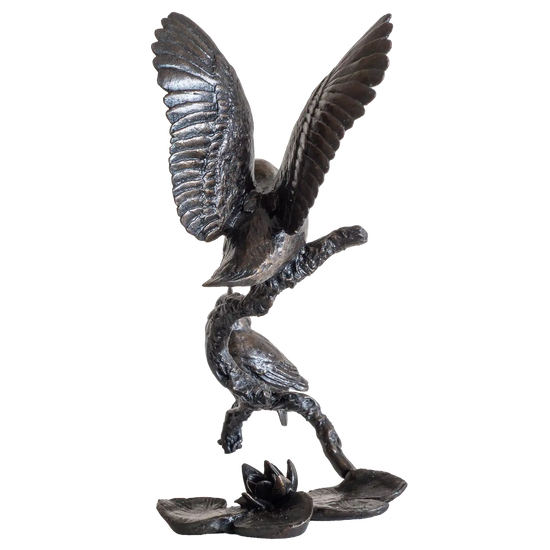 Richard Cooper Bronze Birds Collection Small Kingfisher Pair Figurine