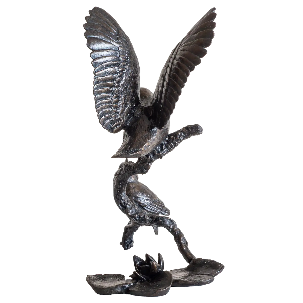 Richard Cooper Bronze Birds Collection Small Kingfisher Pair Figurine