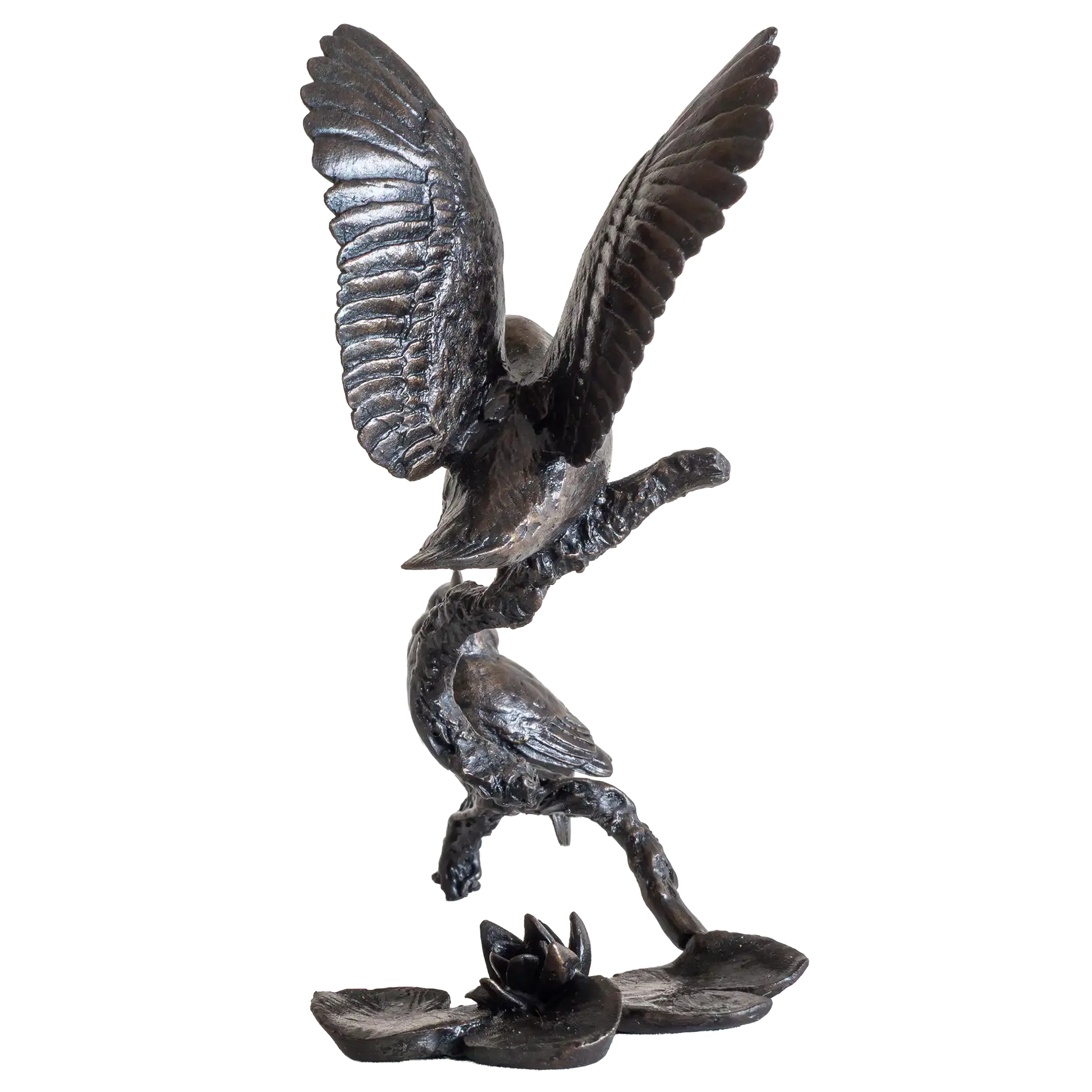 Richard Cooper Bronze Birds Collection Small Kingfisher Pair Figurine