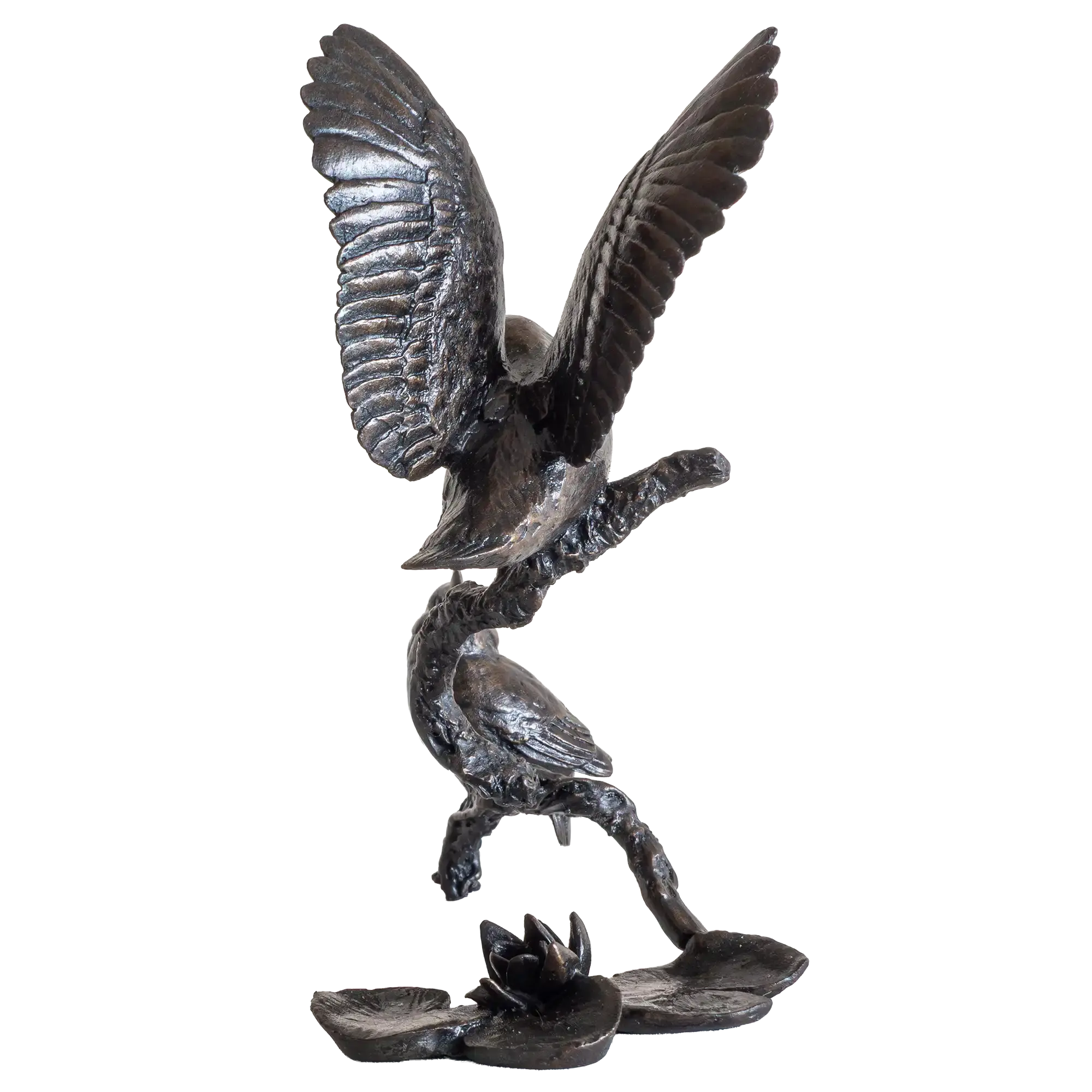 Richard Cooper Bronze Birds Collection Small Kingfisher Pair Figurine