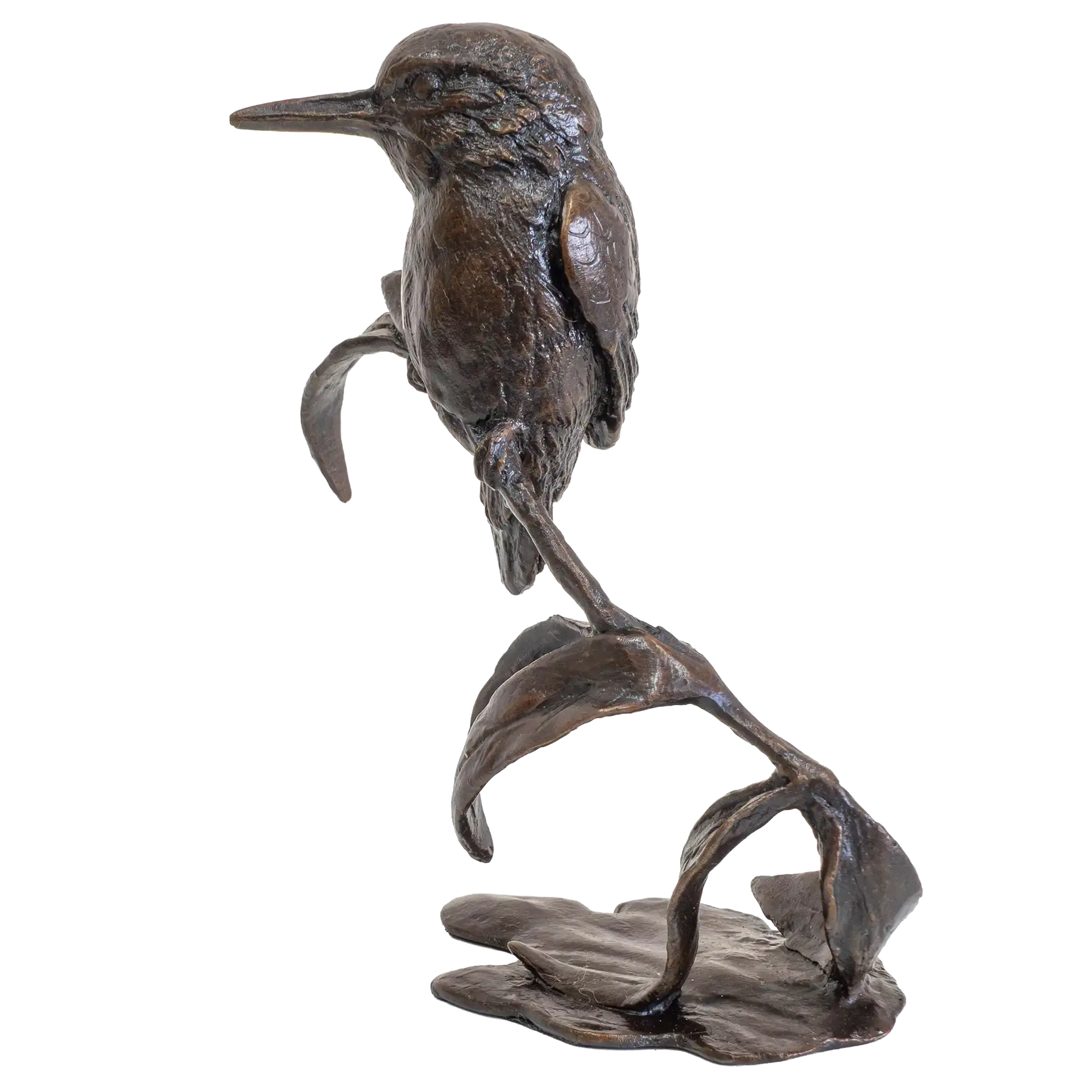 Richard Cooper Bronze Birds Collection Small Kingfisher Figurine