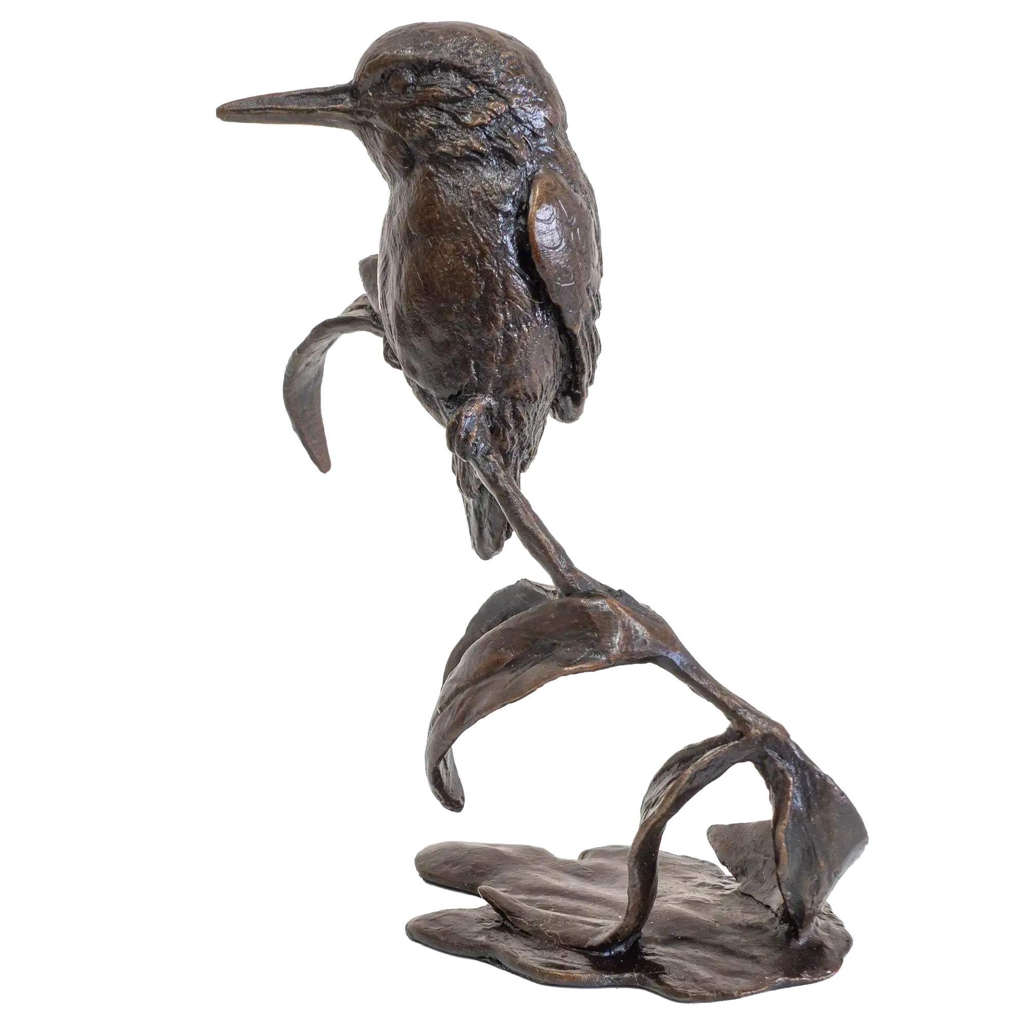 Richard Cooper Bronze Birds Collection Small Kingfisher Figurine
