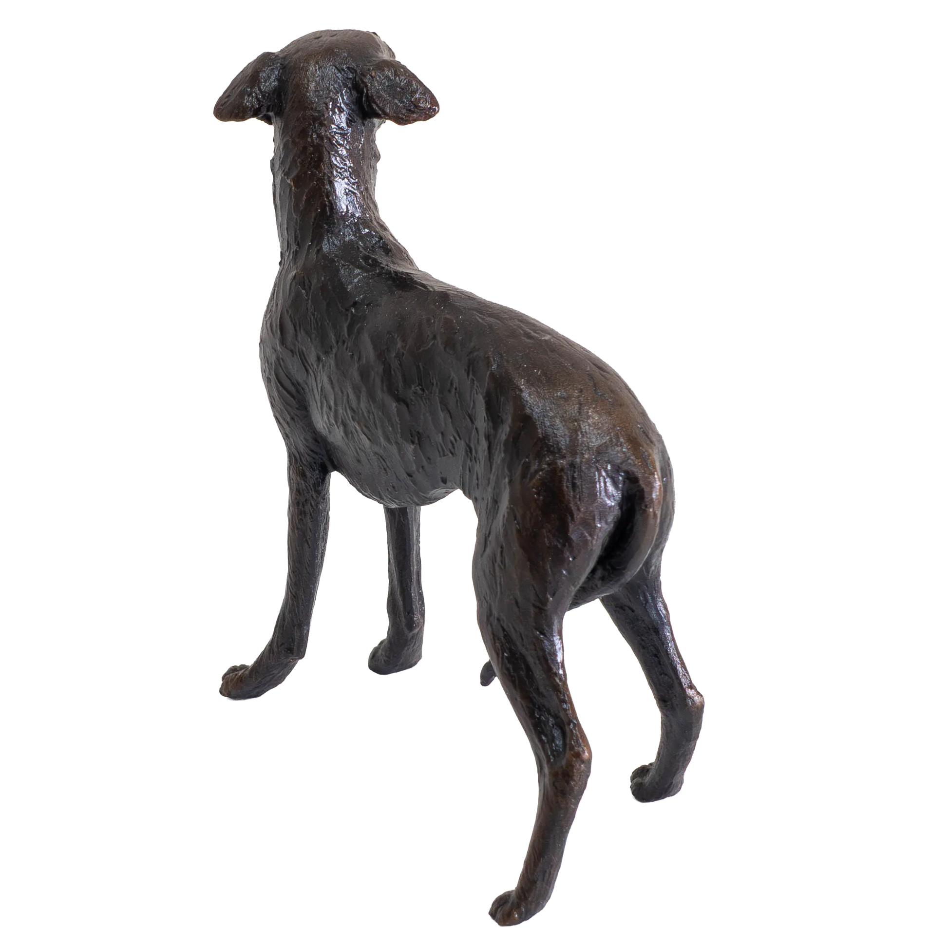 Richard Cooper Limited Edition Bronze Lurcher Figurine