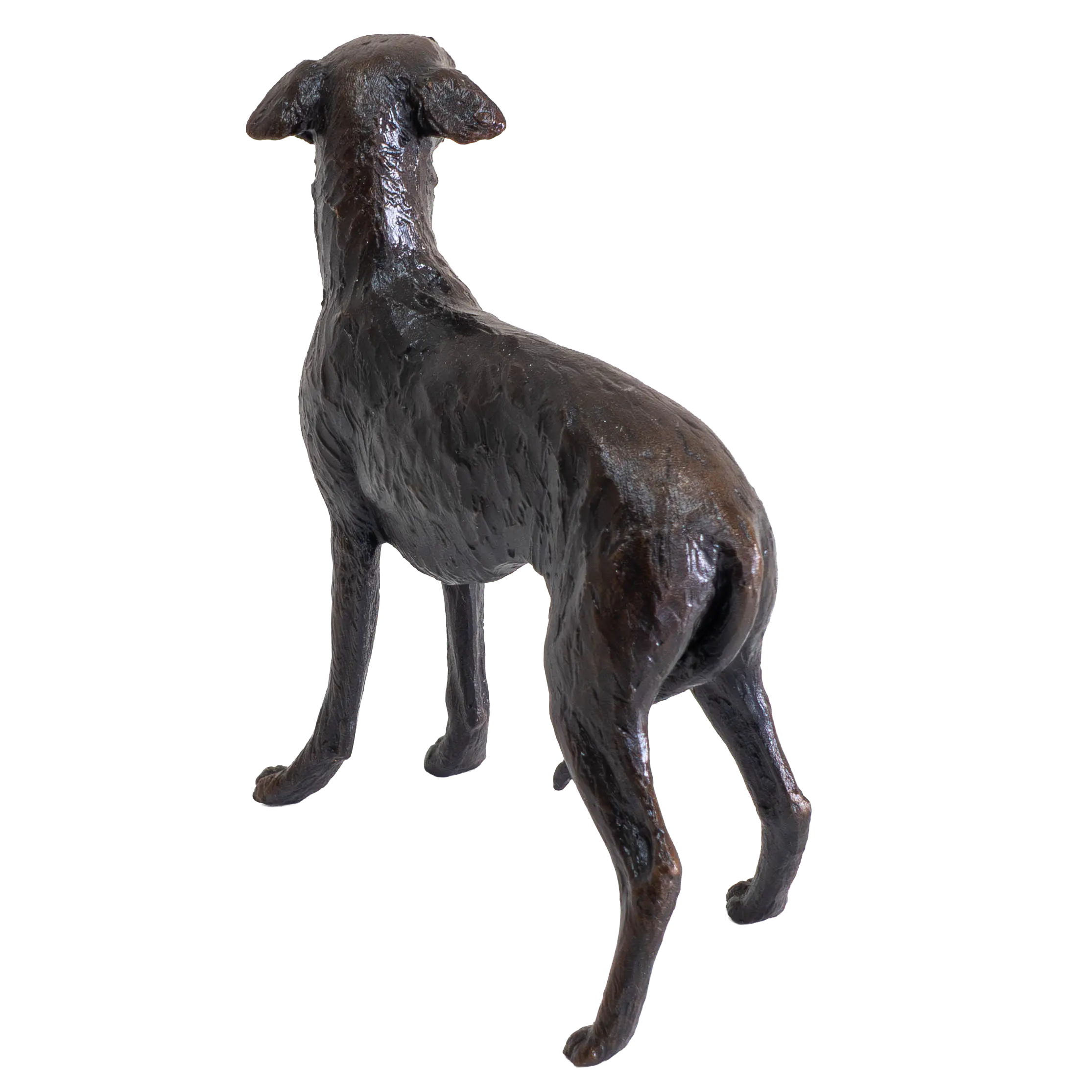 Richard Cooper Limited Edition Bronze Lurcher Figurine