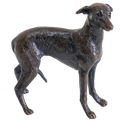 Richard Cooper Limited Edition Bronze Lurcher Figurine