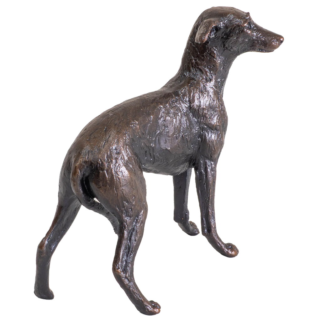 Richard Cooper Limited Edition Bronze Lurcher Figurine