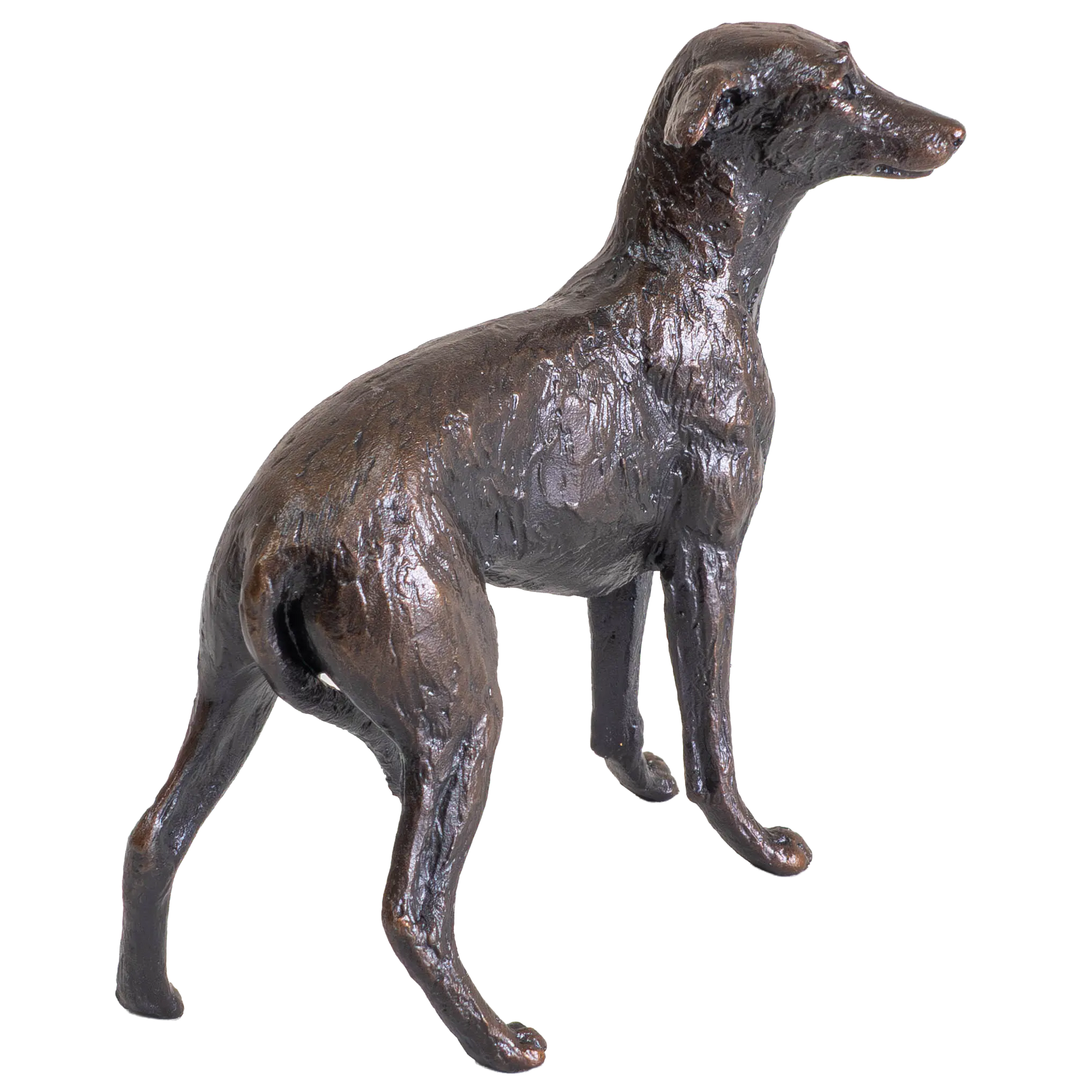 Richard Cooper Limited Edition Bronze Lurcher Figurine