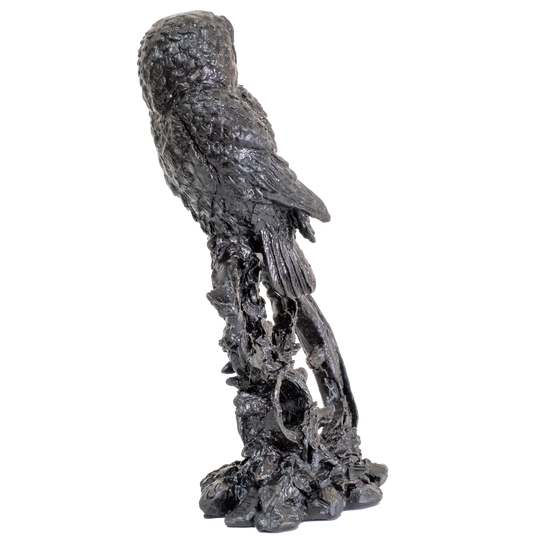 Richard Cooper Bronze Birds Collection Small Tawny Owl Figurine