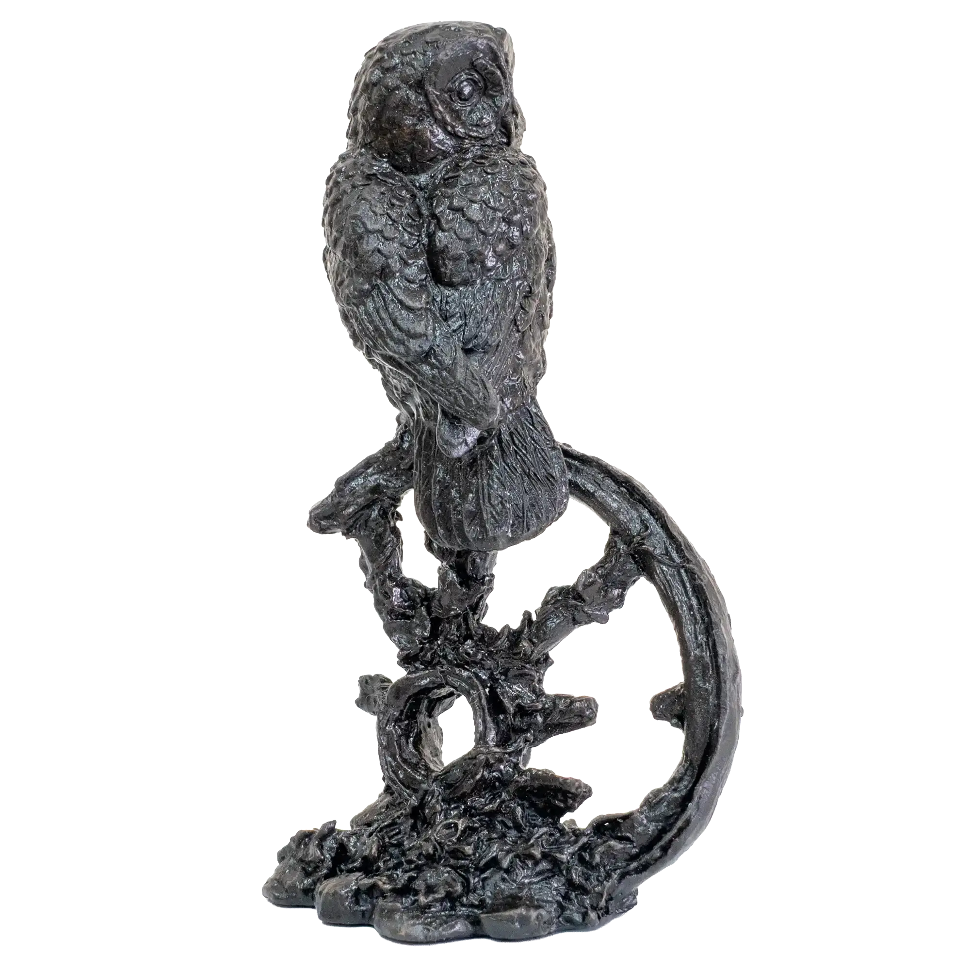 Richard Cooper Bronze Birds Collection Small Tawny Owl Figurine