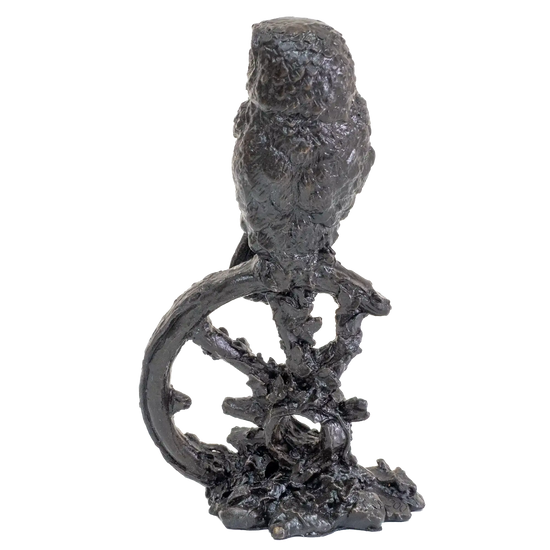 Richard Cooper Bronze Birds Collection Small Tawny Owl Figurine