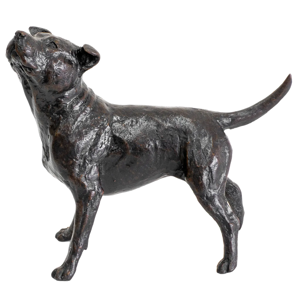 Richard Cooper Limited Edition Bronze Staffordshire Bull Terrier Figurine