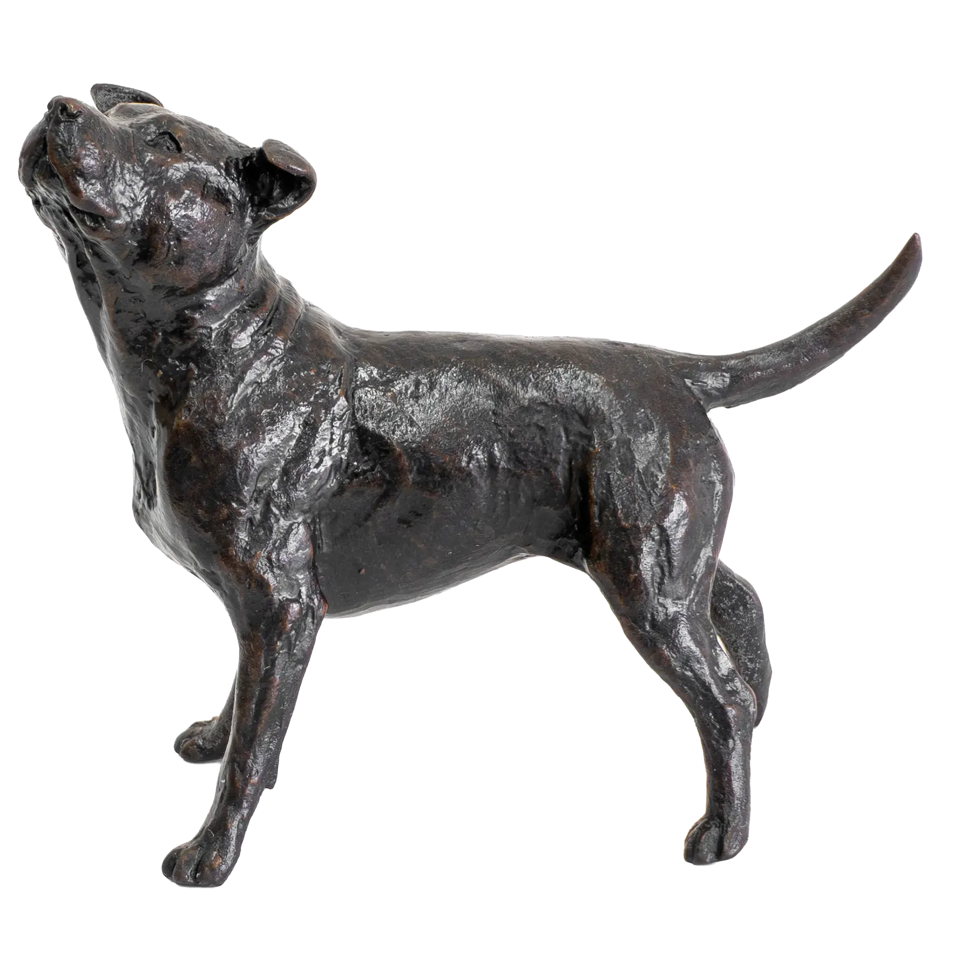 Richard Cooper Limited Edition Bronze Staffordshire Bull Terrier Figurine