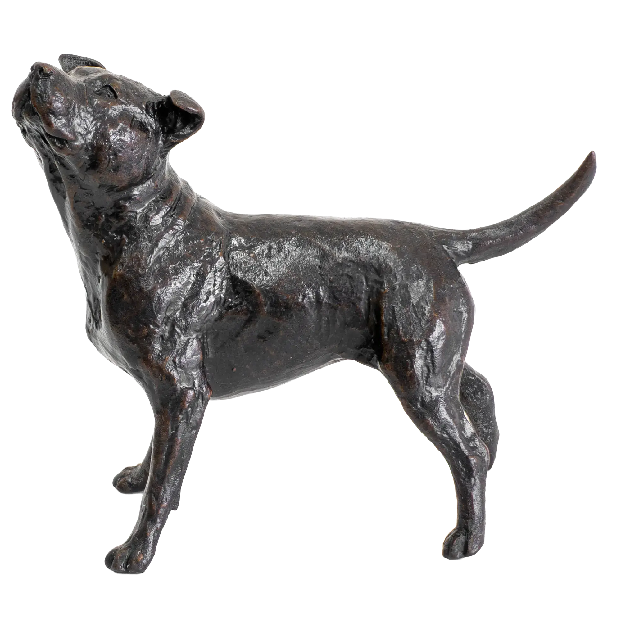 Richard Cooper Limited Edition Bronze Staffordshire Bull Terrier Figurine