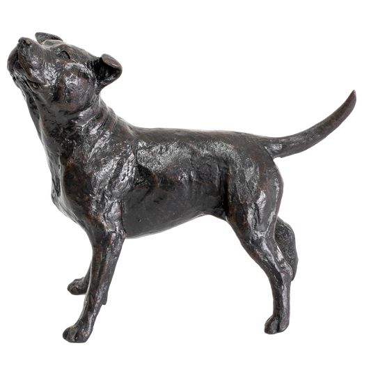 Richard Cooper Limited Edition Bronze Staffordshire Bull Terrier Figurine