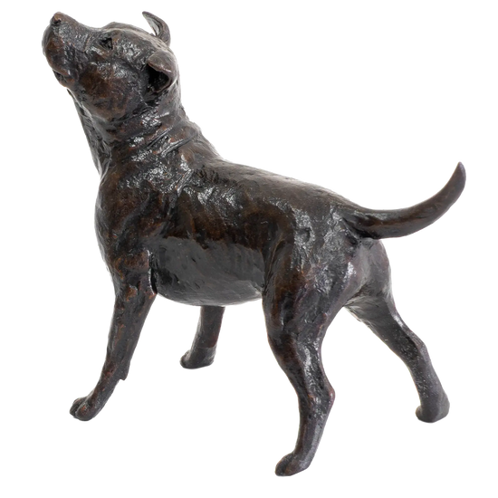 Richard Cooper Limited Edition Bronze Staffordshire Bull Terrier Figurine