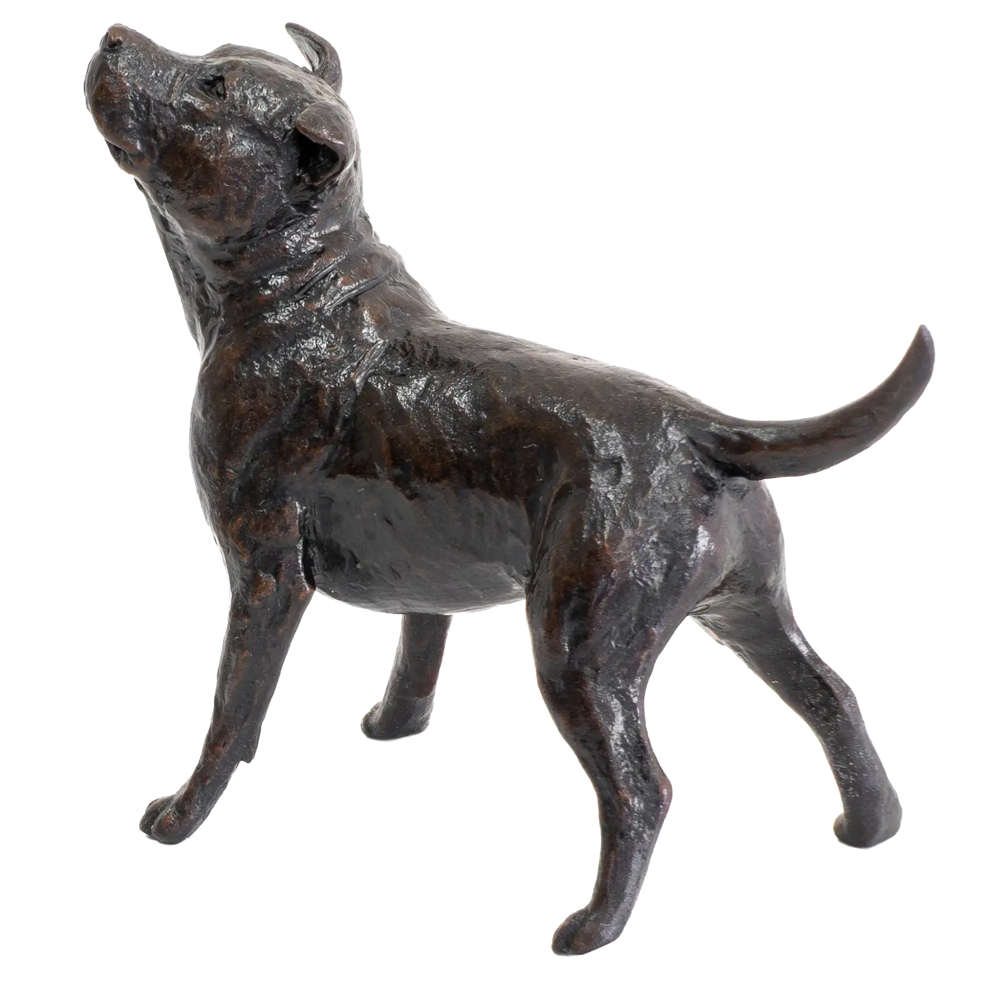 Richard Cooper Limited Edition Bronze Staffordshire Bull Terrier Figurine