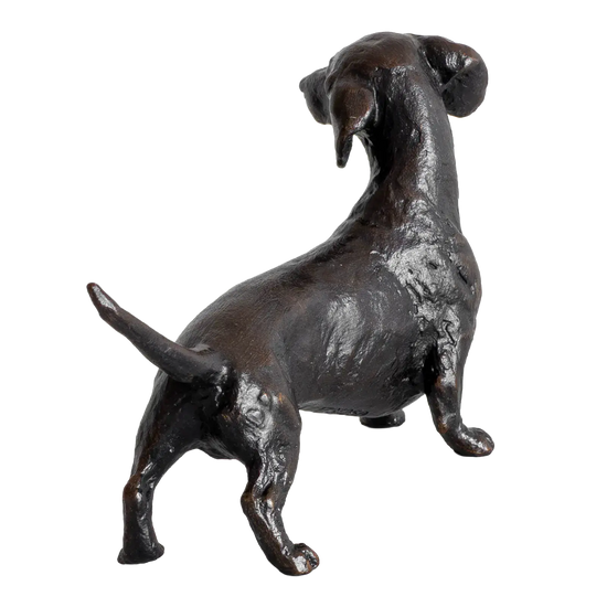 Richard Cooper Limited Edition Bronze Standing Dachshund Figurine