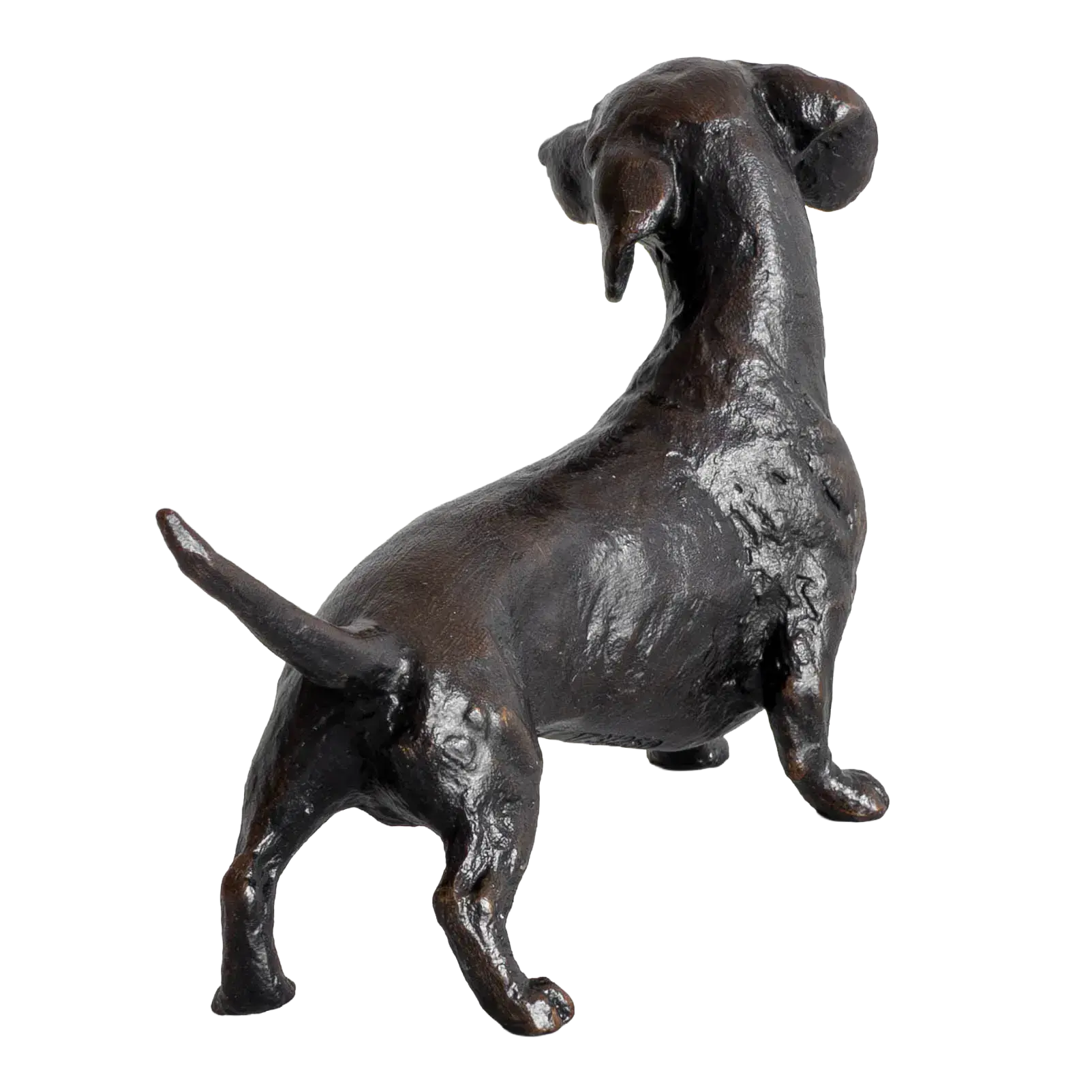 Richard Cooper Limited Edition Bronze Standing Dachshund Figurine