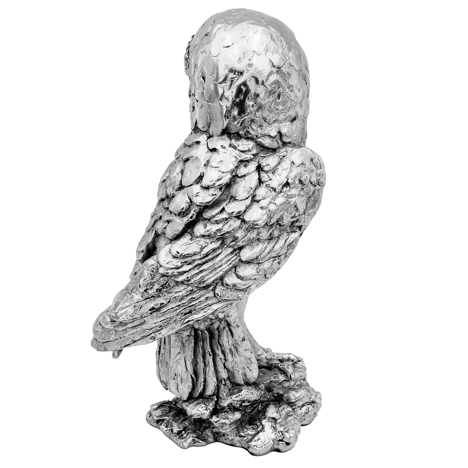 Richard Cooper Nickel Studio Collection Twilight Barn Owl