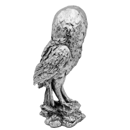 Richard Cooper Nickel Studio Collection Twilight Barn Owl
