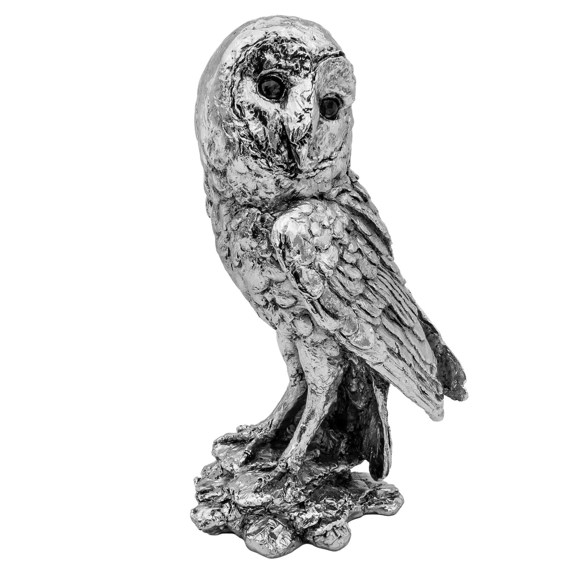 Richard Cooper Nickel Studio Collection Twilight Barn Owl