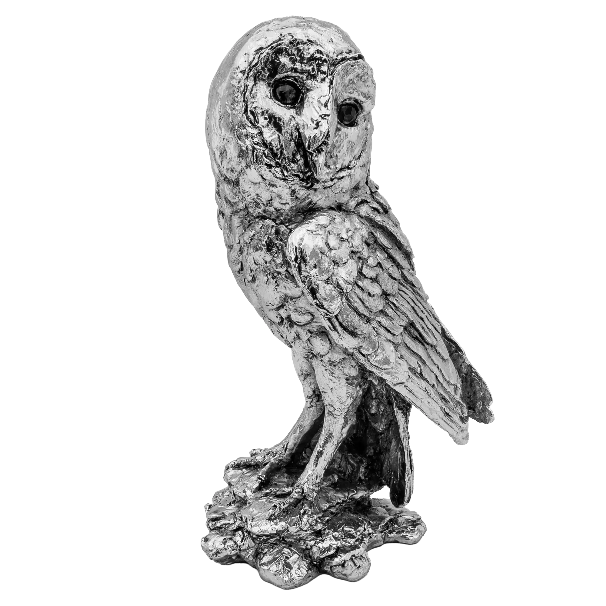 Richard Cooper Nickel Studio Collection Twilight Barn Owl