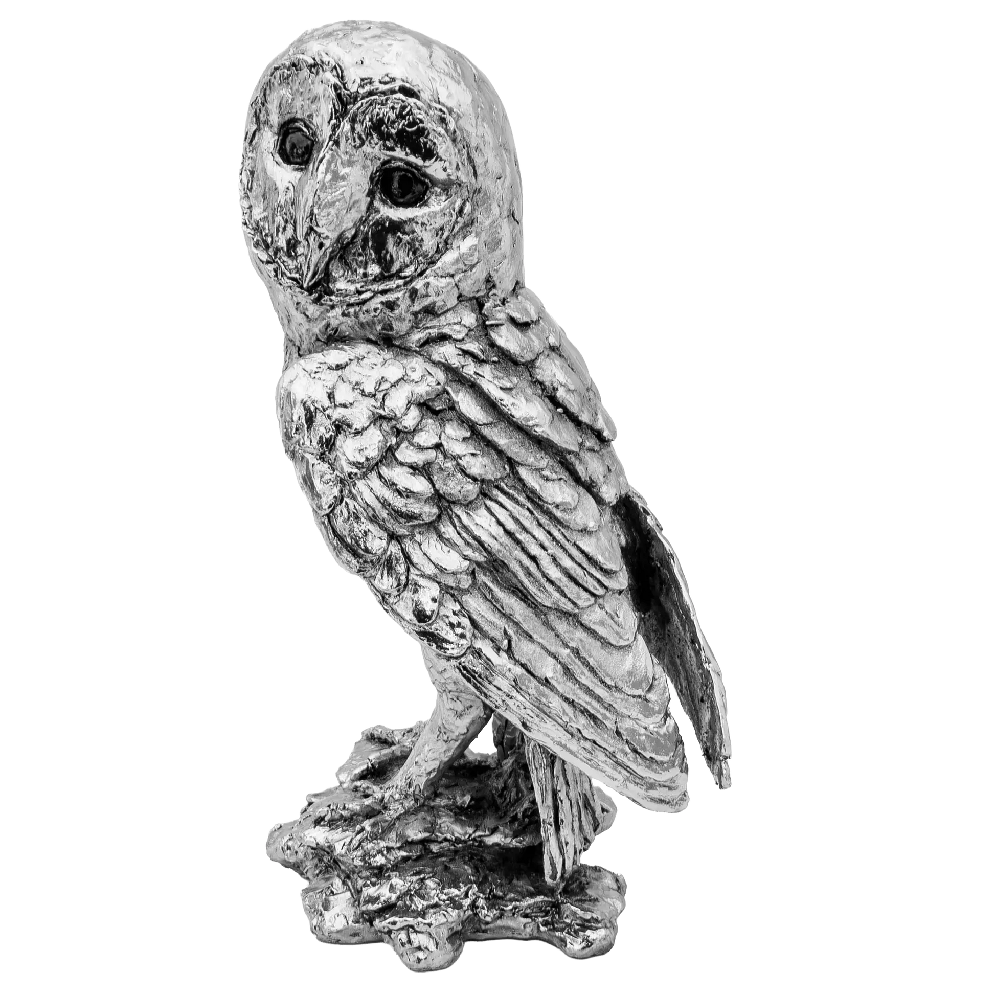 Richard Cooper Nickel Studio Collection Twilight Barn Owl