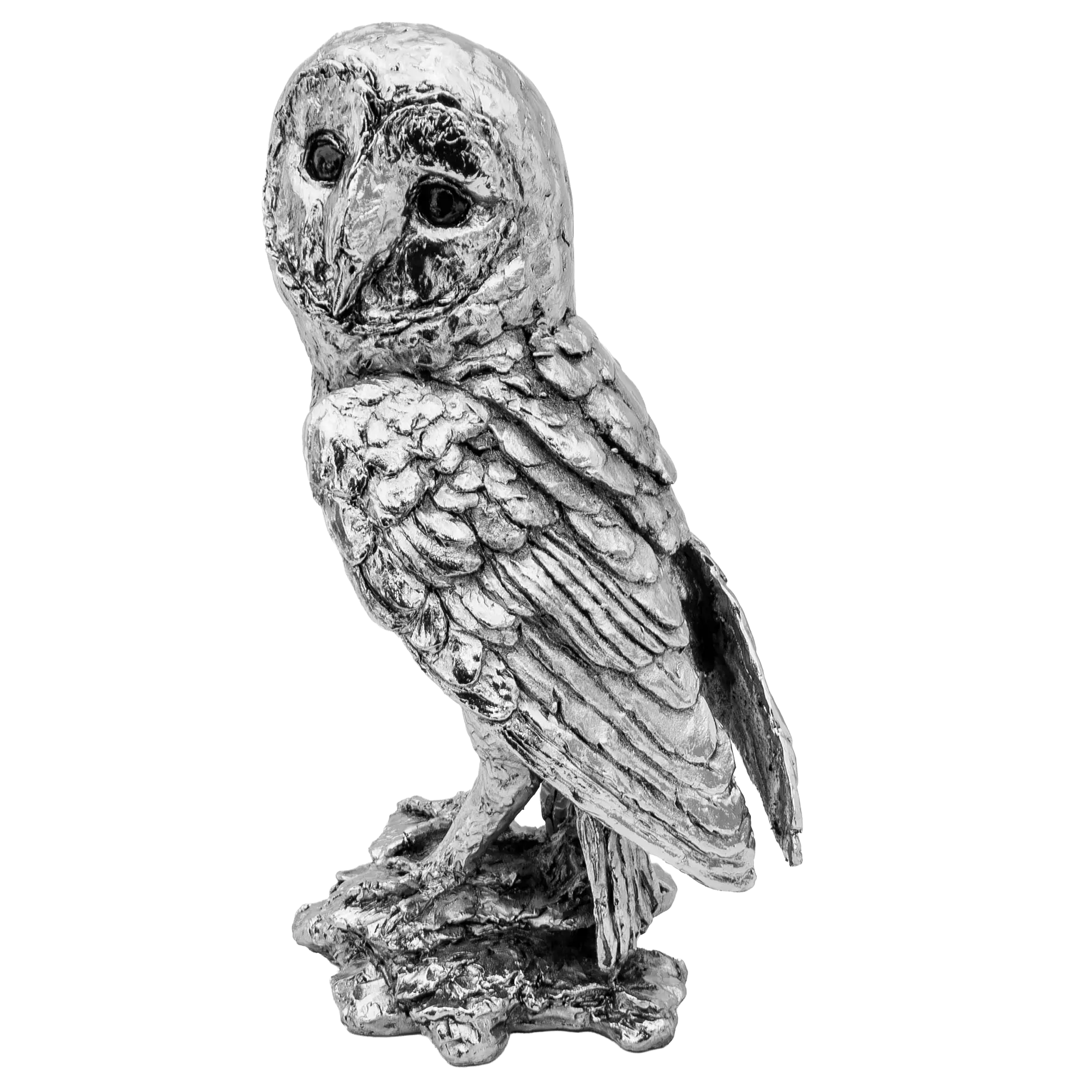 Richard Cooper Nickel Studio Collection Twilight Barn Owl