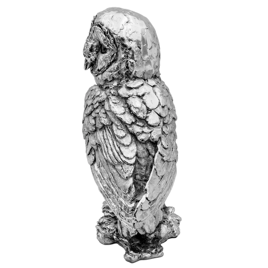 Richard Cooper Nickel Studio Collection Twilight Barn Owl