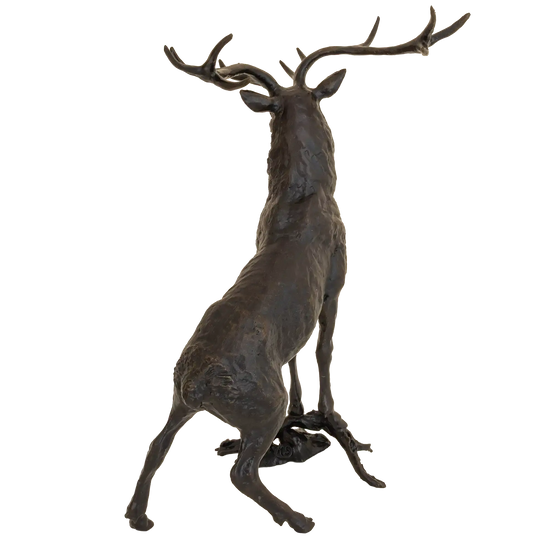 Richard Cooper Bronze Stags Collection The Leader Figurine
