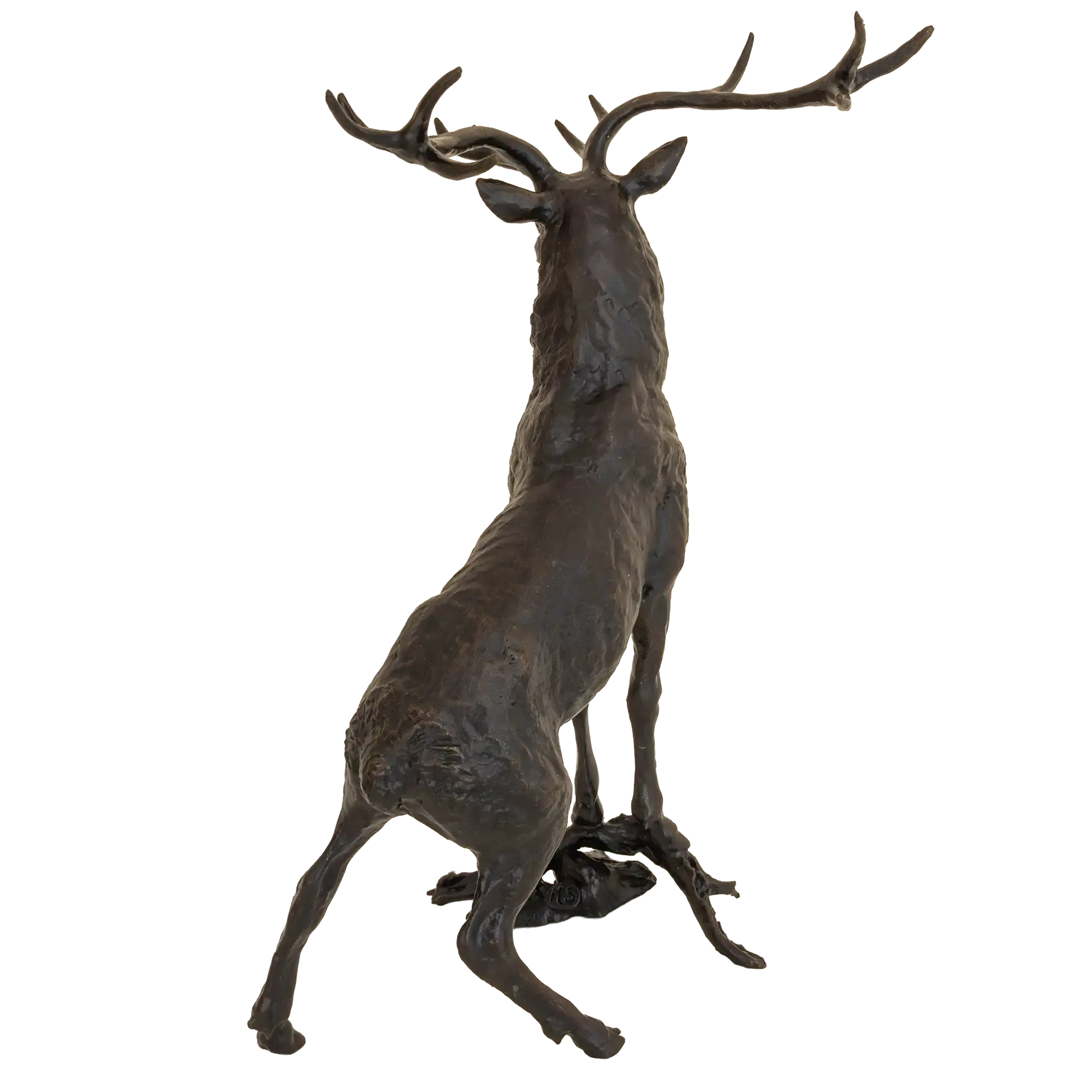 Richard Cooper Bronze Stags Collection The Leader Figurine