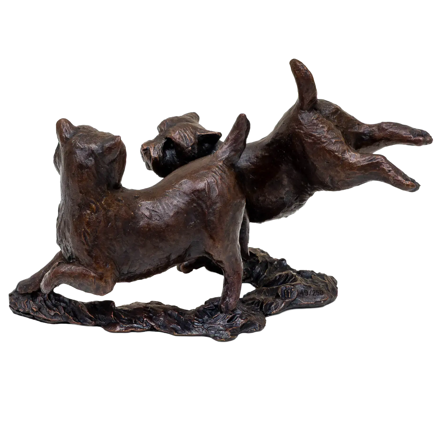 Richard Cooper Bronze Westie Pair